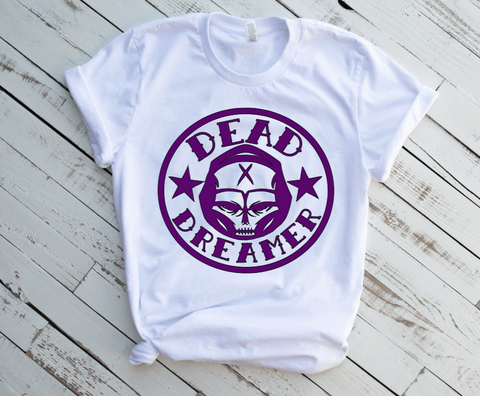 Dead Dreamer T-Shirt (FULL GLITTER PURPLE)